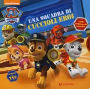 Copertina libro PAW PATROL12 CARTONATO CUCCIOLI EROI