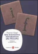 Copertina libro <b>Una brevissima introduzione alla filosofia<br></b>(titolo originale o altro titolo: <i>What does it all mean?</i>)