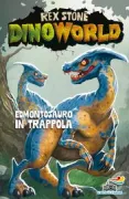 Copertina libro <b>Edmontosauro in trappola<br></b>(titolo originale o altro titolo: <i>Stampede of the giant reptiles</i>)