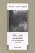 Copertina libro <b>Una voce inascoltata</b>