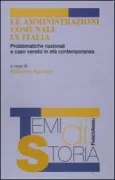 Copertina libro <b>Le amministrazioni comunali in Italia</b>