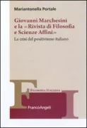 Copertina libro <b>Giovanni Marchesini e la Rivista di filosofia e scienze affini</b>