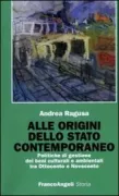 Copertina libro <b>Alle origini dello Stato contemporaneo</b>