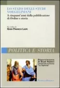 Copertina libro <b>Lo stato degli studi voegeliniani: a cinquant'anni dalla pubblicazione di Ordine e storia</b>