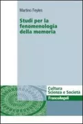 Copertina libro <b>Studi per la fenomenologia della memoria</b>