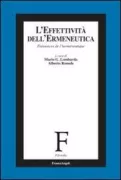 Copertina libro <b>L'effettività dell'ermeneutica</b>