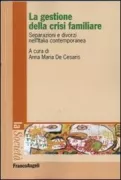 Copertina libro <b>La gestione della crisi familiare</b>