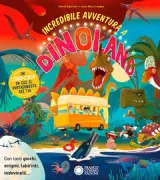 Copertina libro <b>Incredibile avventura a Dinoland<br></b>(titolo originale o altro titolo: <i>Incroyable visite à Dinoland</i>)