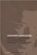 Copertina libro <b>Gilbert Simondon filosofo della Mentalite technique</b>