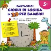 Copertina libro <b>Fantastici giochi di logica in 3D per bambini</b>