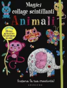 Copertina libro <b>Magici collage scintillanti</b>
