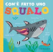 Copertina libro <b>Com'e fatto uno squalo<br></b>(titolo originale o altro titolo: <i>How it works. Shark</i>)