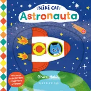Copertina libro <b>Niki Cat. Astronauta<br></b>(titolo originale o altro titolo: <i>Astronaut</i>)