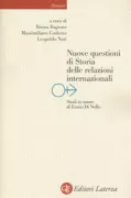 Copertina libro <b>Nuove questioni di storia delle relazioni internazionali</b>