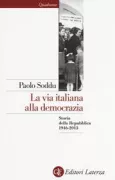 Copertina libro <b>La via italiana alla democrazia</b>