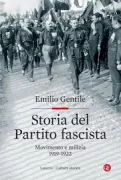 Copertina libro <b>Storia del Partito fascista</b>