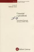 Copertina libro <b>Umanisti e presidenti</b>