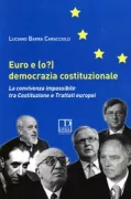 Copertina libro <b>Euro e (o?) democrazia costituzionale</b>