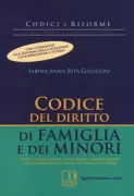 Copertina libro <b>Codice del diritto di famiglia e dei minori</b>