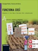 Copertina libro Patota Funziona cos� A Fonologia, Morfologia, Ortografia + B Sintassi + Cd Rom + Palestra Invalsi