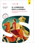 Copertina libro Onnis Il Corriere della Storia 1 Dalla crisi dell�Impero romano al Medioevo + Dvd Rom
