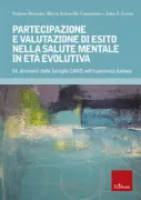 Copertina libro <b>Partecipazione e valutazione di esito nella salute mentale in età evolutiva</b>