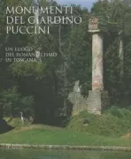 Copertina libro <b>Monumenti del giardino Puccini</b>