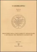 Copertina libro <b>Frontiere della tracciabilità molecolare e sicurezza dei prodotti alimentari</b>