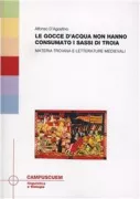 Copertina libro <b>Le gocce d'acqua non hanno consumato i sassi di Troia</b>
