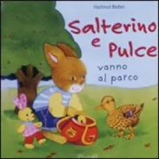 Copertina libro <b>Salterino e Pulce vanno al parco</b>