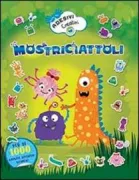 Copertina libro MOSTRICIATTOLI ADESIVI CREATIVI