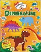 Copertina libro DINOSAURI ADESIVI CREATIVI