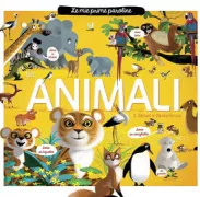 Copertina libro <b>Animali<br></b>(titolo originale o altro titolo: <i>Mon Larousse animé des mots: les animaux</i>)