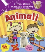 Copertina libro ANIMALI IL MIO PRIMO MANUALE CREATIVO