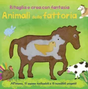 Copertina libro <b>Animali della fattoria<br></b>(titolo originale o altro titolo: <i>Pop-up stencil art Farm animals</i>)