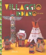 Copertina libro <b>Villaggio indiano di carta<br></b>(titolo originale o altro titolo: <i>Papertoys village Indien</i>)