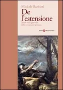 Copertina libro <b>De l'estensione</b>
