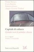 Copertina libro <b>Capitale di cultura</b>