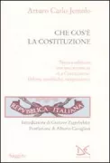 Copertina libro <b>Che cos'e la Costituzione</b>