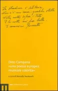 Copertina libro <b>Dino Campana: una poesia europea musicale colorita</b>