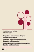 Copertina libro <b>Linguistica e comunicazione d'impresa</b>