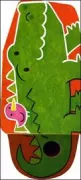 Copertina libro <b>Clack clack coccodrillo<br></b>(titolo originale o altro titolo: <i>Clackety-clacks crocodile</i>)