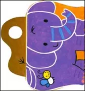 Copertina libro <b>Clack Clack Elefante<br></b>(titolo originale o altro titolo: <i>Clackety-Clacks Elephant</i>)