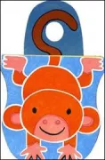 Copertina libro <b>Clack clack scimmia<br></b>(titolo originale o altro titolo: <i>Clackety-clacks monkey</i>)