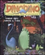 Copertina libro <b>Cinque amici contro il T-rex</b>