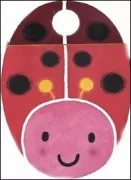 Copertina libro <b>Clack clack coccinella<br></b>(titolo originale o altro titolo: <i>Clackety claks ladybird</i>)