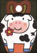 Copertina libro <b>Mucca<br></b>(titolo originale o altro titolo: <i>Clackety clacks cow</i>)