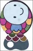 Copertina libro <b>Pesciolino<br></b>(titolo originale o altro titolo: <i>Clackety-clacks fish</i>)