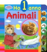 Copertina libro <b>Ho 1 anno<br></b>(titolo originale o altro titolo: <i>Les animaux</i>)