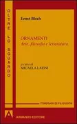 Copertina libro <b>Ornamenti<br></b>(titolo originale o altro titolo: <i>Literarische Aufsätze</i>)